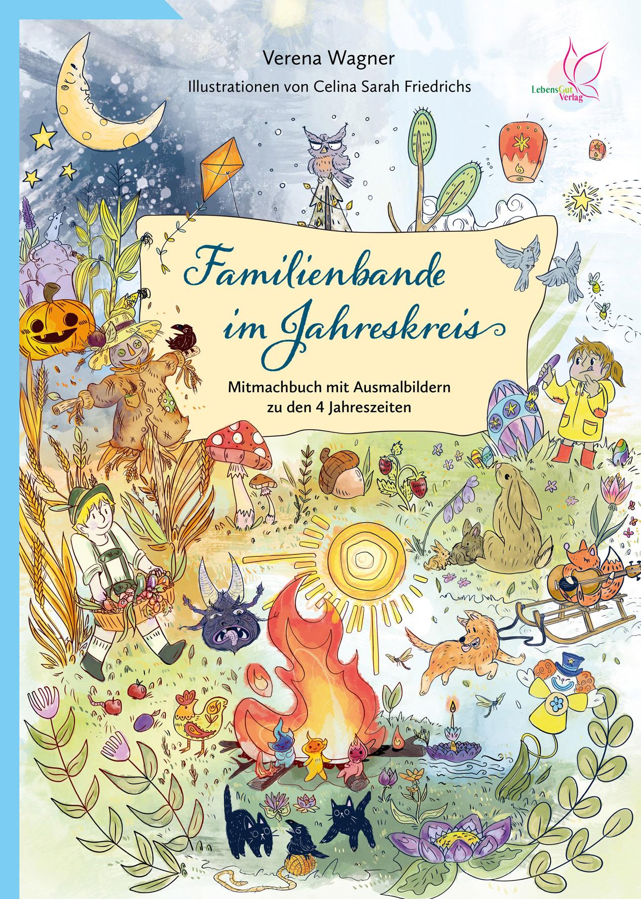 Vorderes Coverbild Familienbande im Jahreskreis