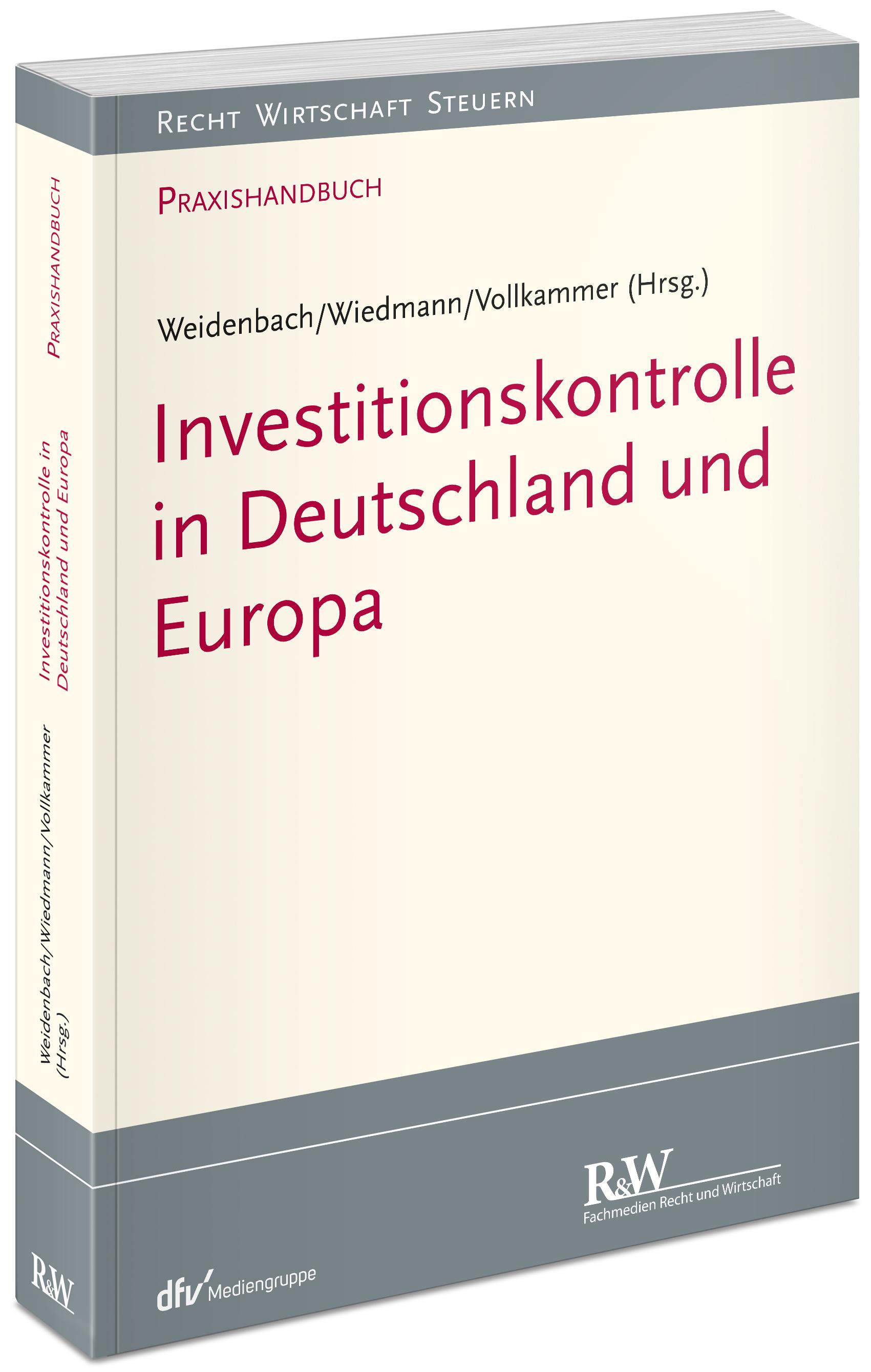 Vorderes Coverbild Investitionskontrolle in Deutschland und Europa