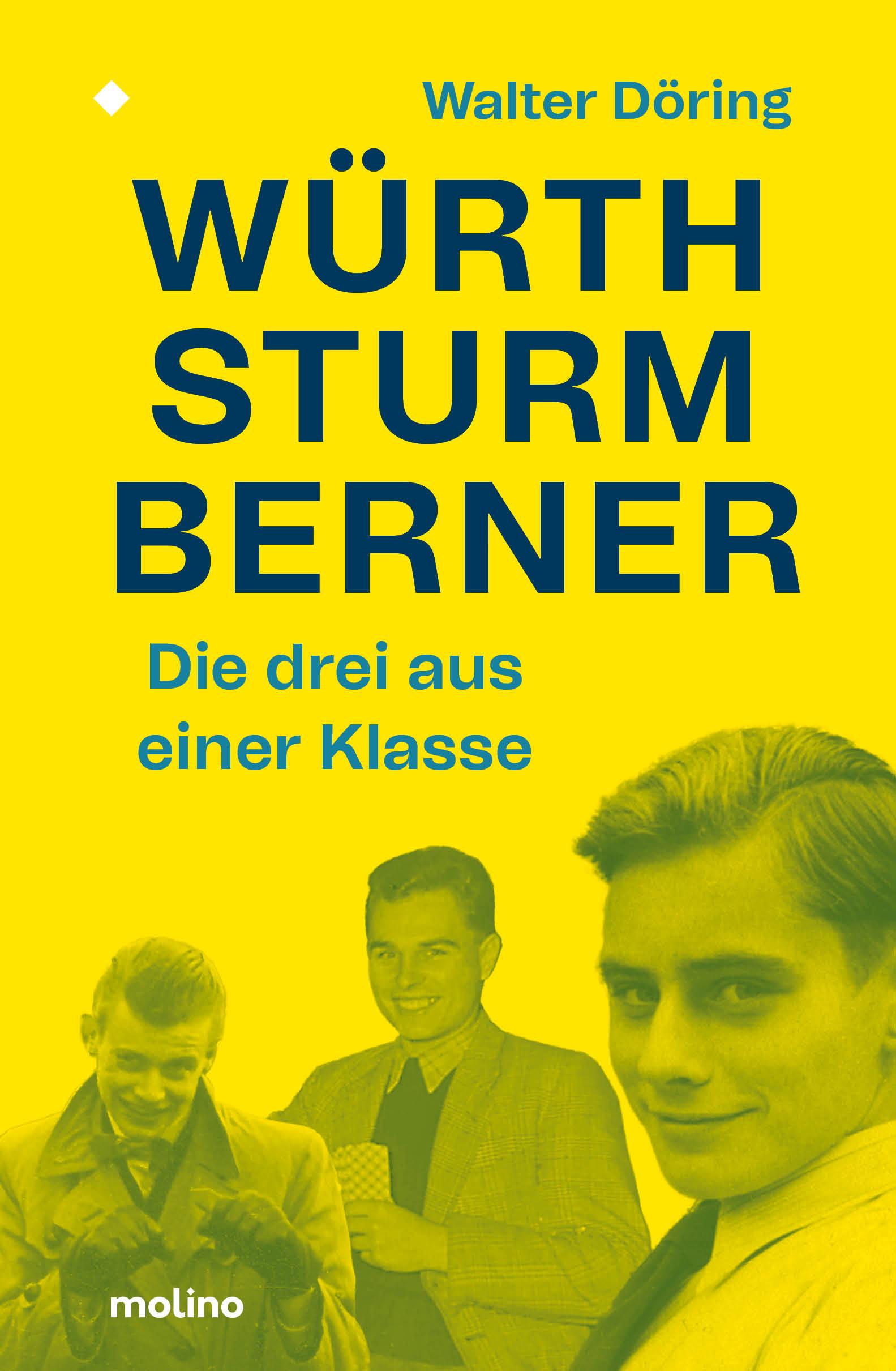 Vorderes Coverbild Die drei aus einer Klasse: Würth, Sturm, Berner
