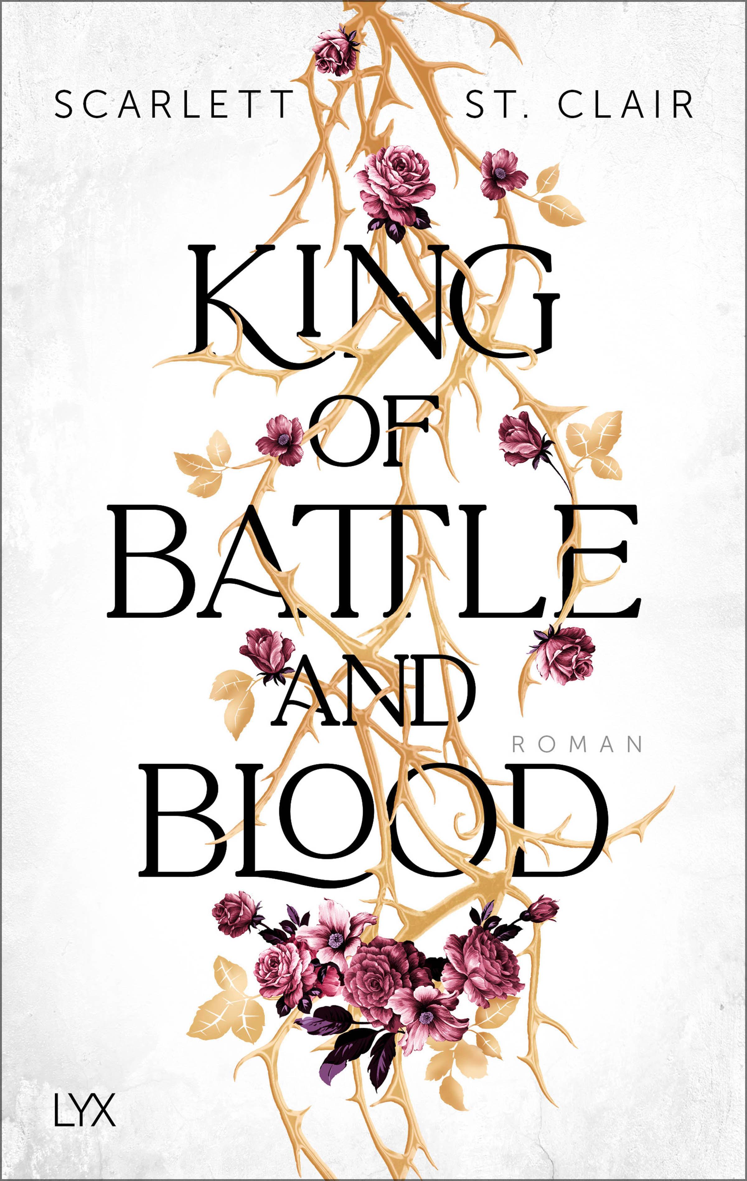 Vorderes Coverbild King of Battle and Blood
