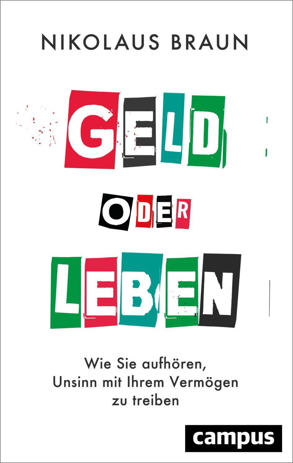 Vorderes Coverbild Geld oder Leben
