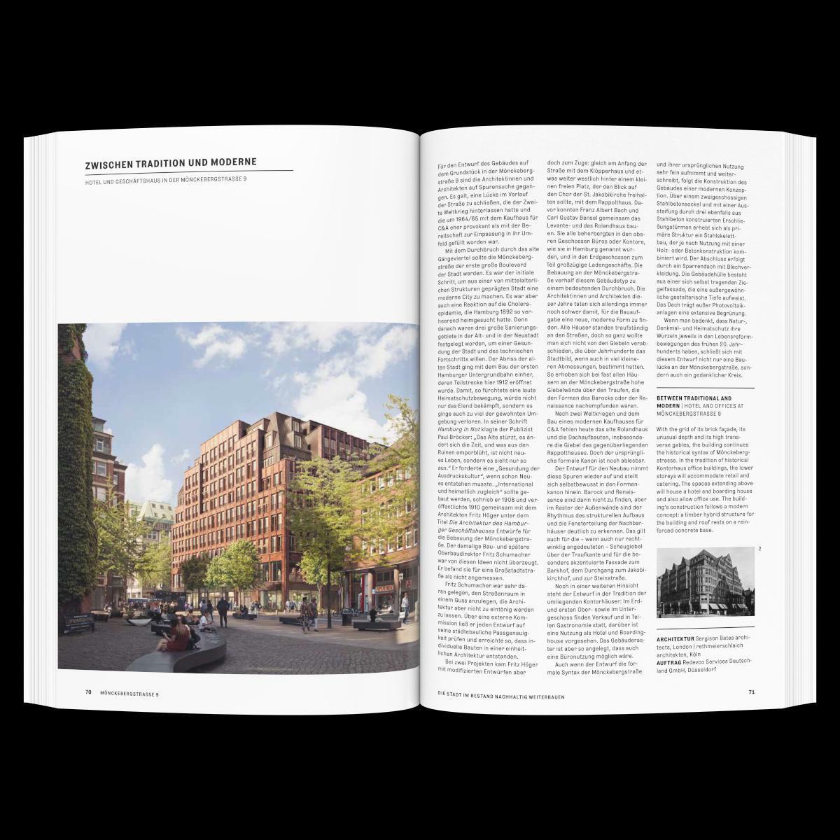 Beispielinhalt (Bild) Hamburg - Positionen, Pläne, Projekte