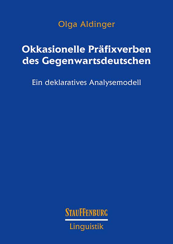 Vorderes Coverbild Okkasionelle Präfixverben des Gegenwartsdeutschen