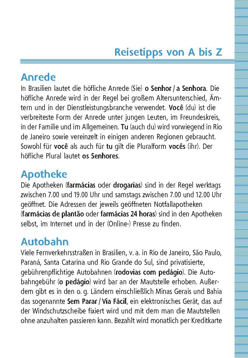 Beispielinhalt (Bild) Langenscheidt Universal-Wörterbuch Brasilianisches Portugiesisch