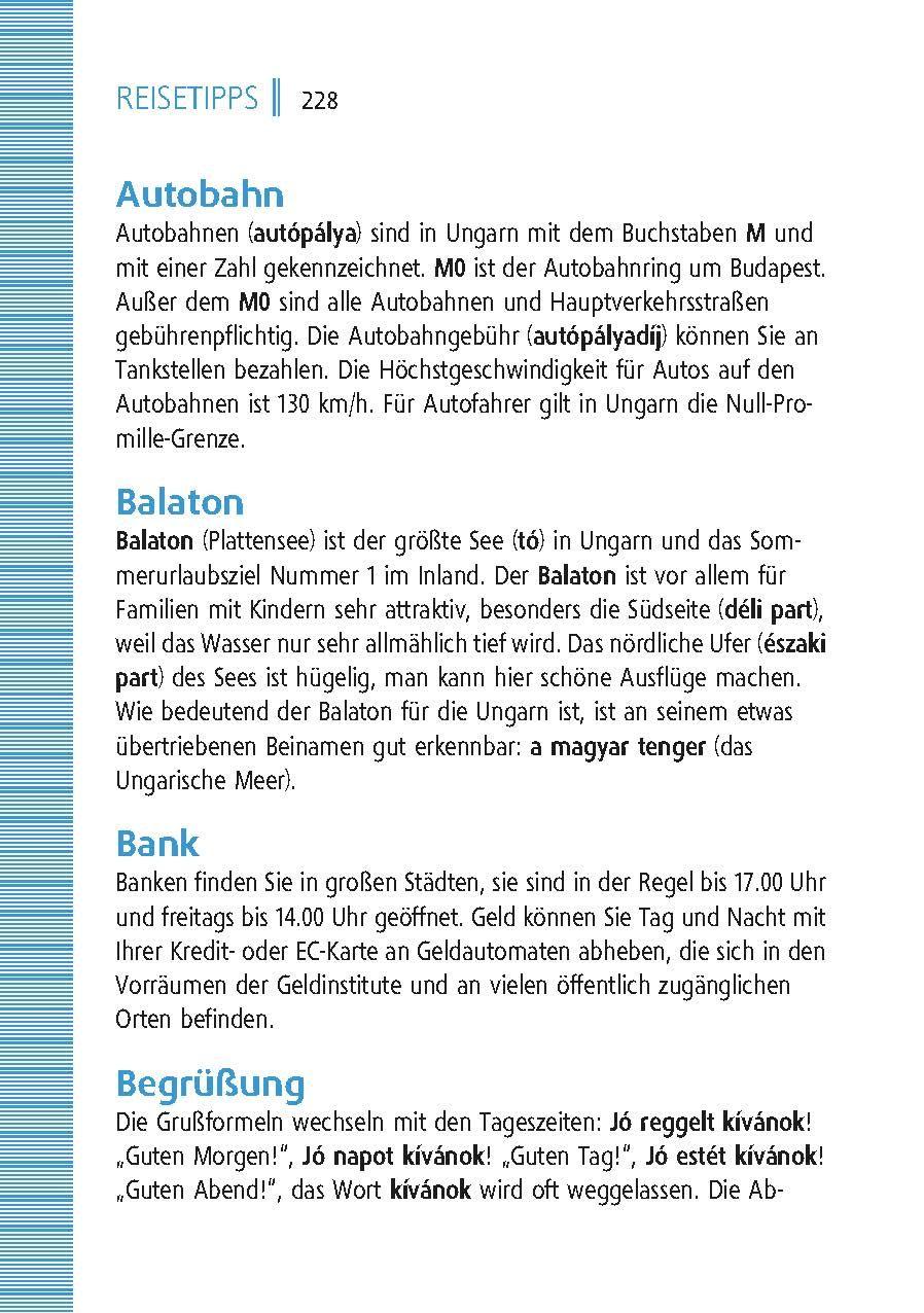 Beispielinhalt (Bild) Langenscheidt Universal-Wörterbuch Ungarisch