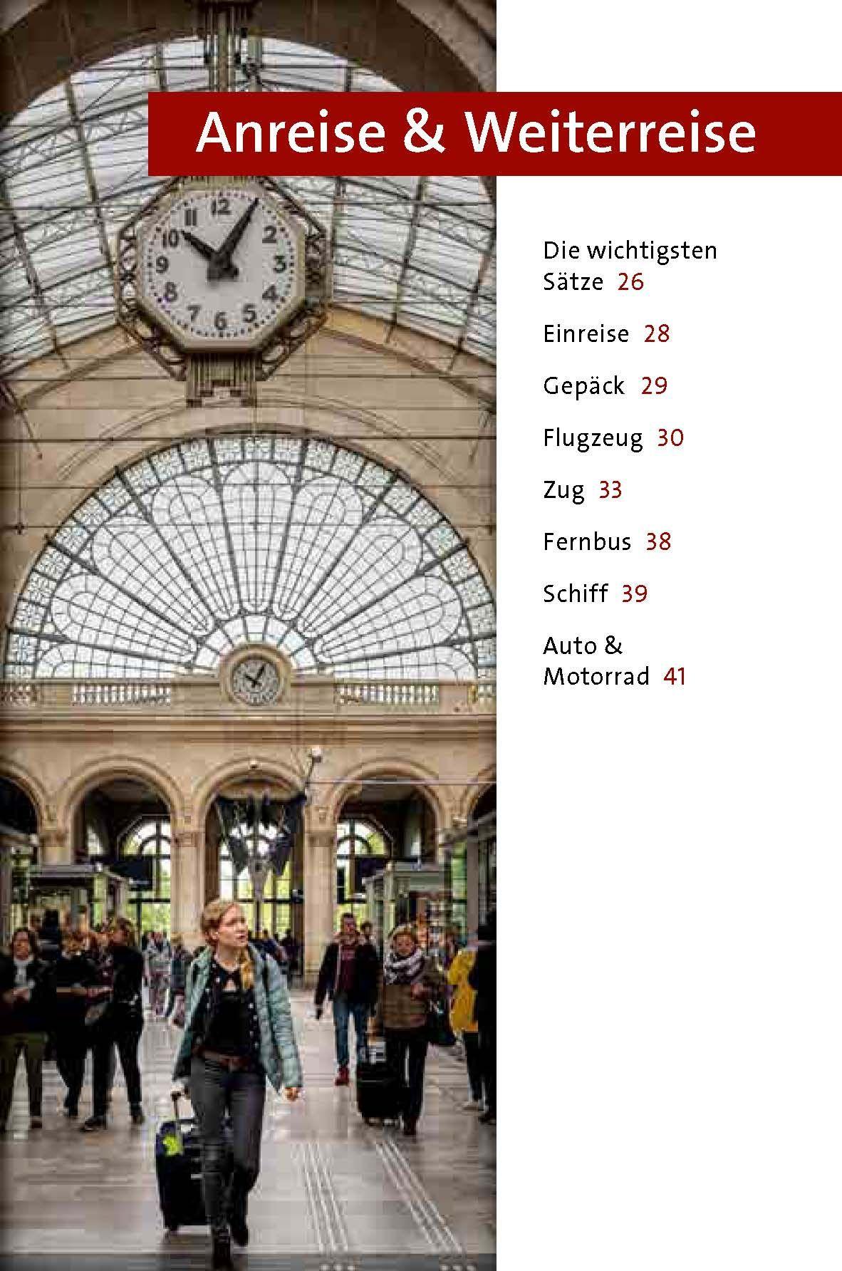 Beispielinhalt (Bild) Langenscheidt Sprachführer Französisch