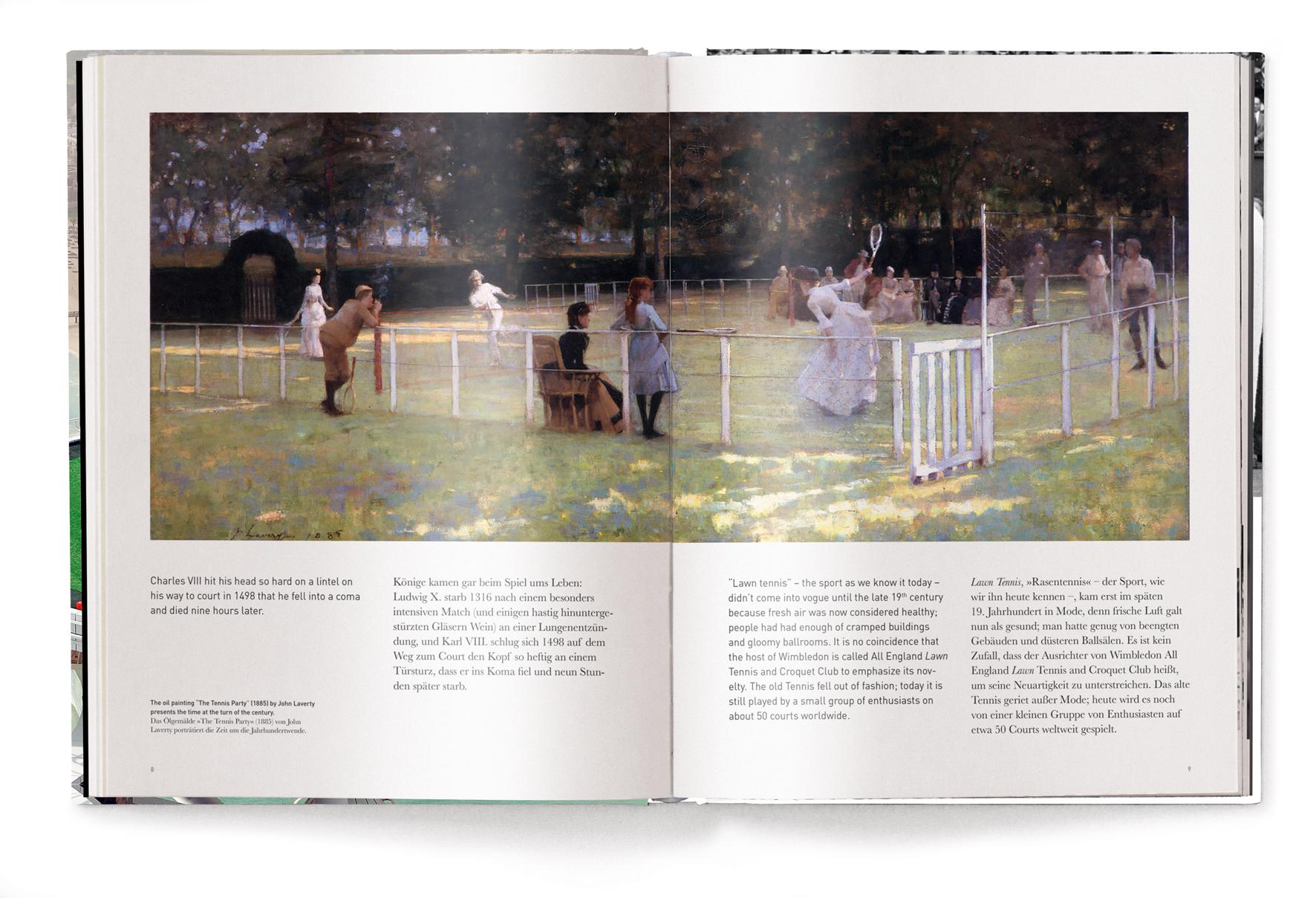 Beispielinhalt (Bild) Tennis - The Ultimate Book