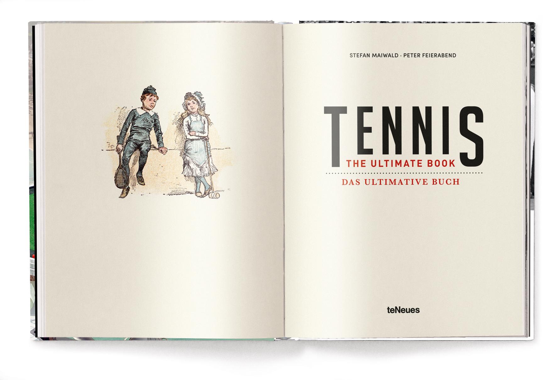 Beispielinhalt (Bild) Tennis - The Ultimate Book