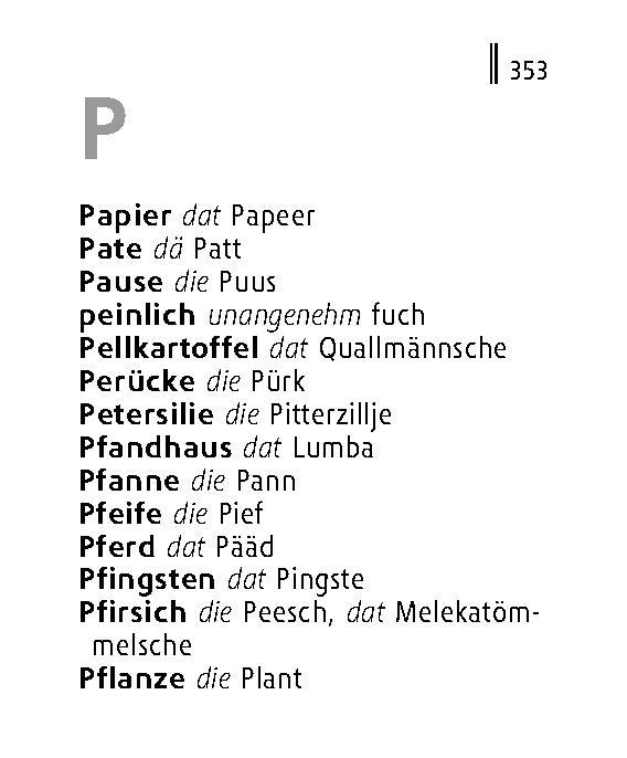 Beispielinhalt (Bild) Langenscheidt Lilliput Kölsch