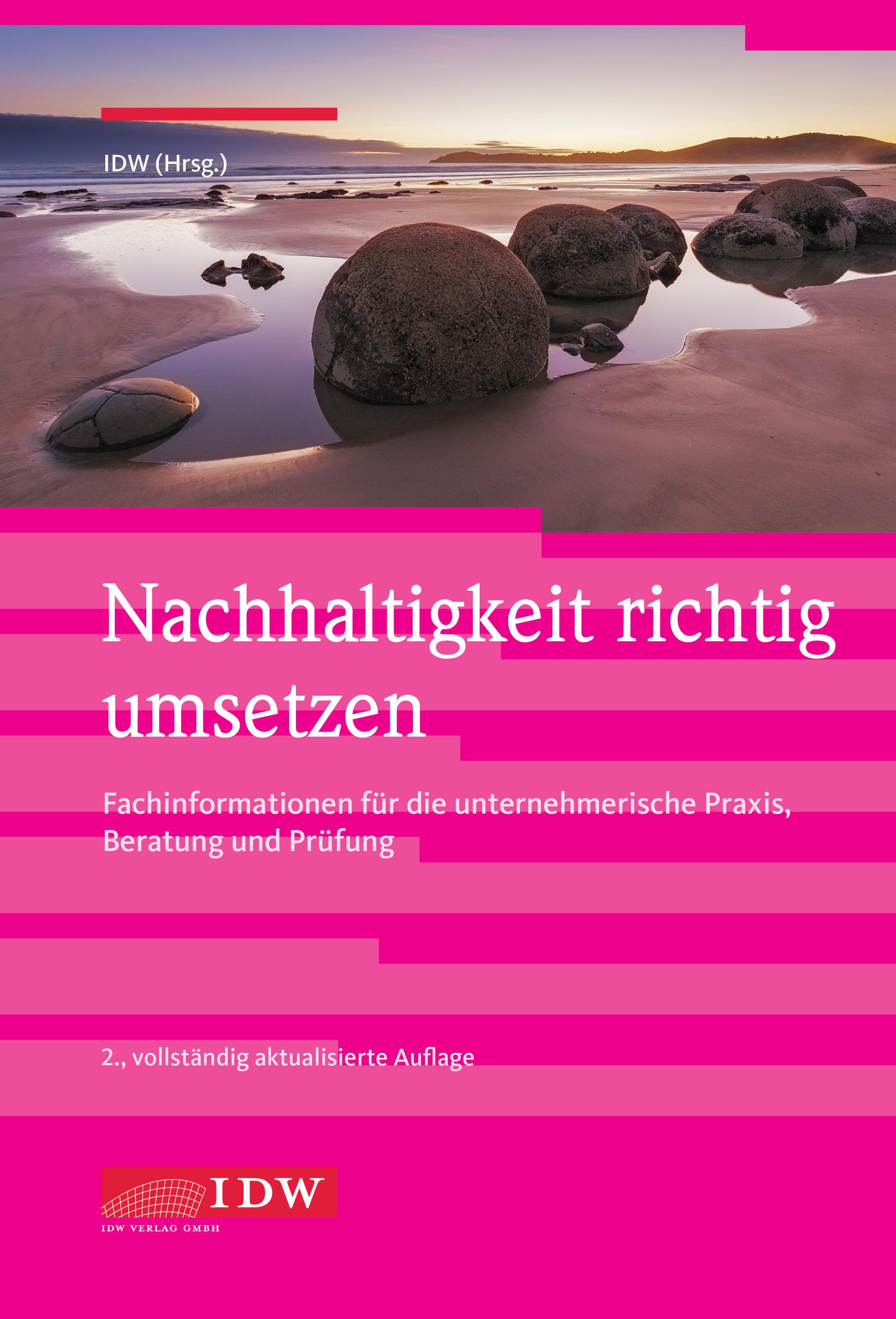 Vorderes Coverbild Nachhaltigkeit richtig umsetzen