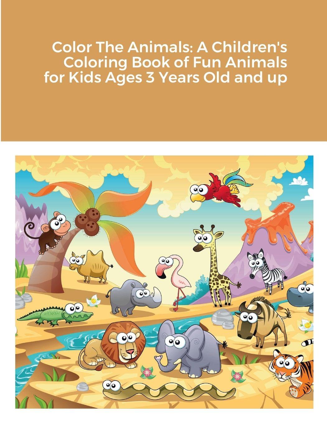 Vorderes Coverbild Color The Animals