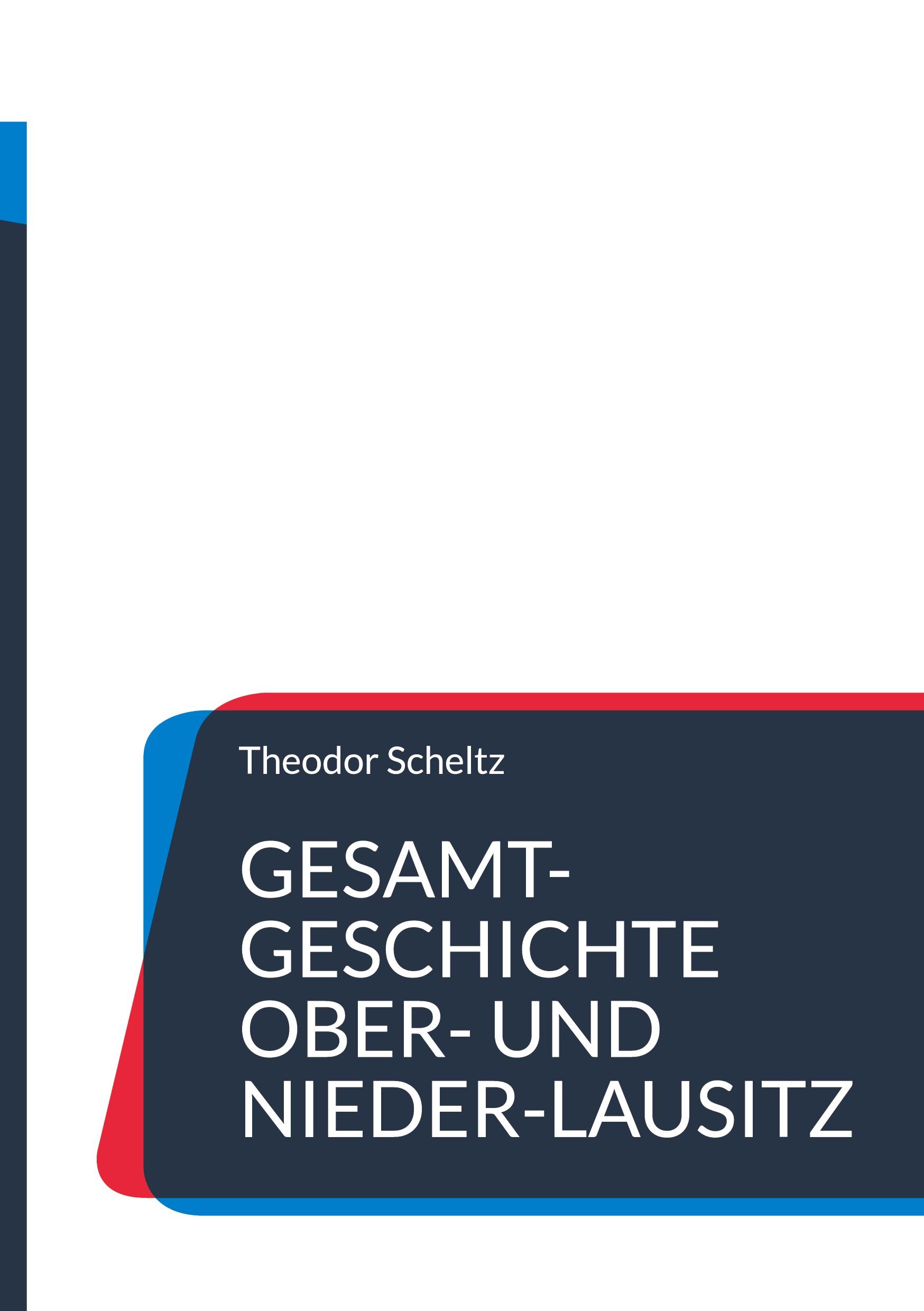 Vorderes Coverbild Gesamt-Geschichte Ober- und Nieder-Lausitz