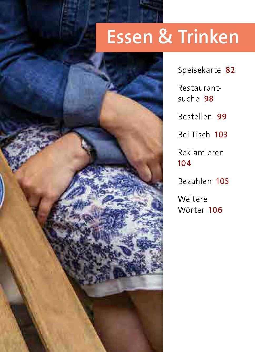 Beispielinhalt (Bild) Langenscheidt Universal-Sprachführer Schwedisch