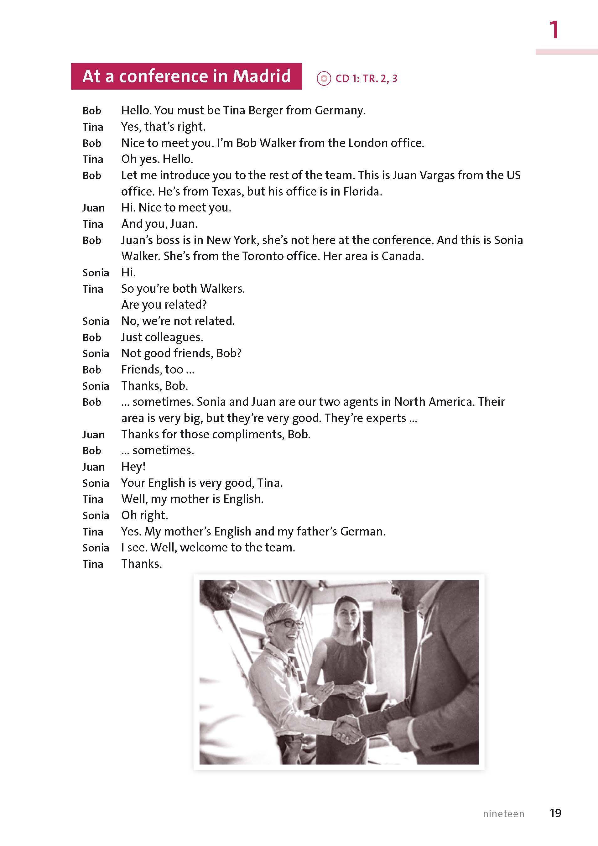 Beispielinhalt (Bild) Langenscheidt Sprachkurs mit System Englisch