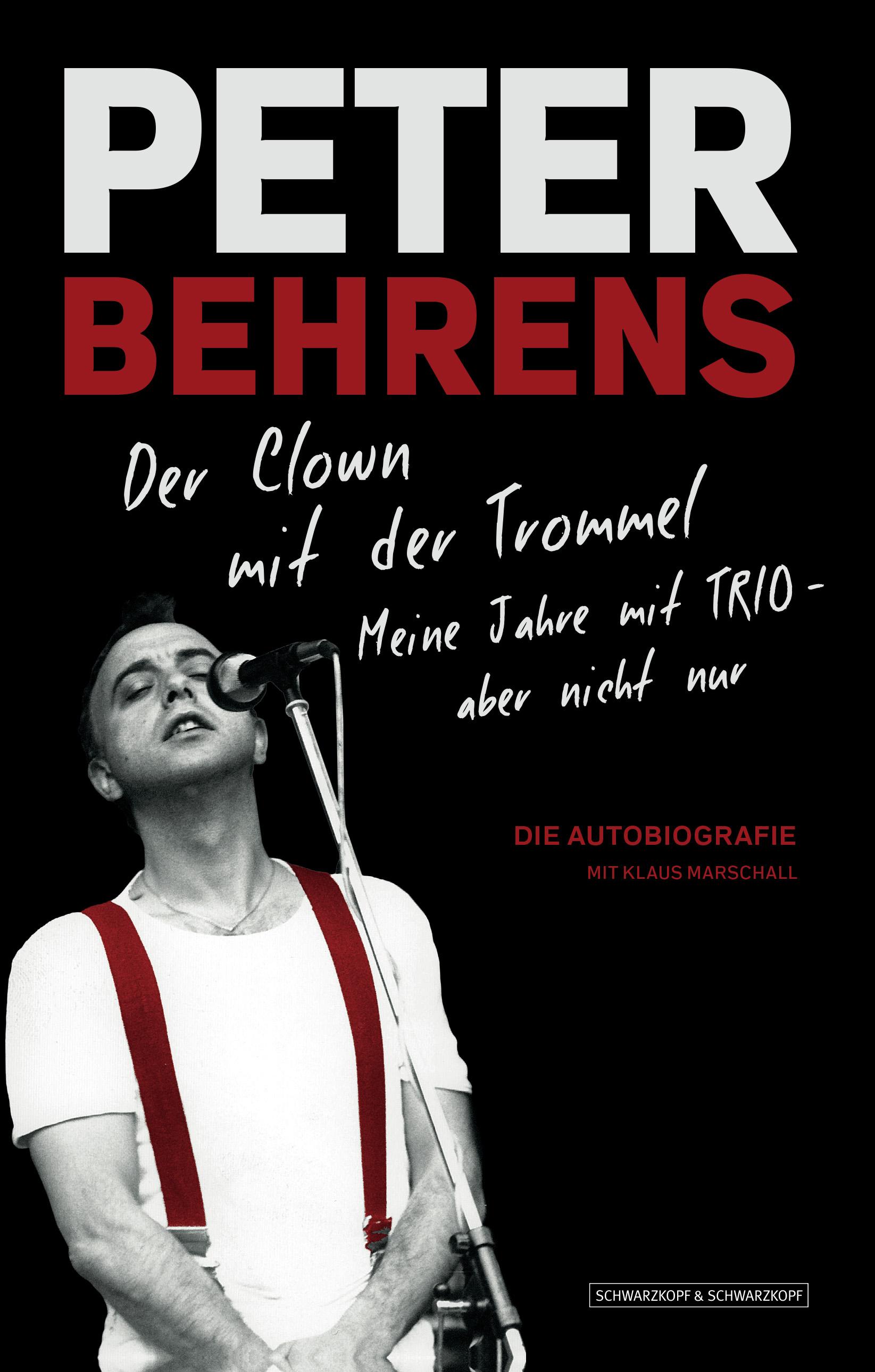 Vorderes Coverbild Peter Behrens: Der Clown mit der Trommel
