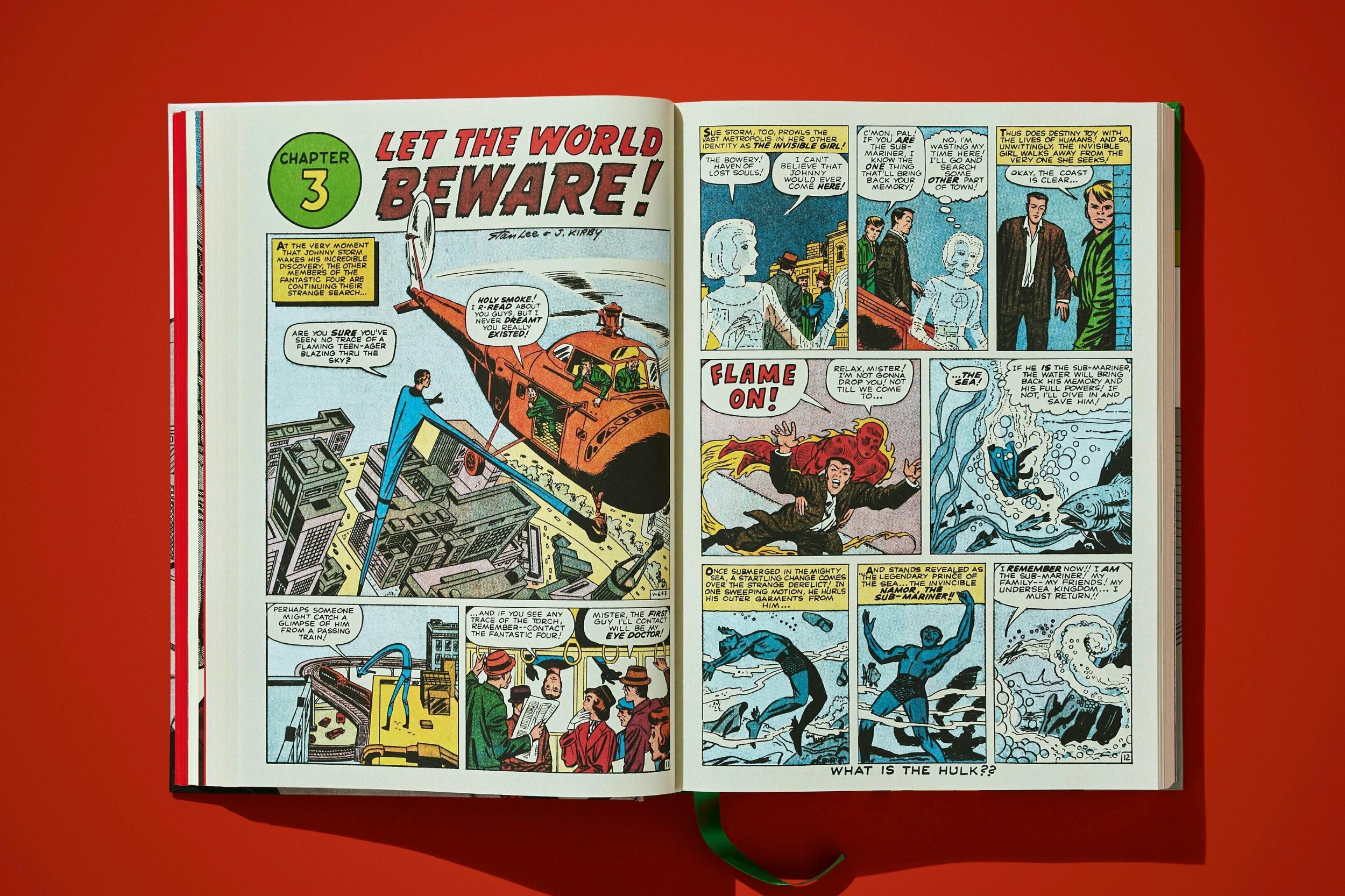 Beispielinhalt (Bild) Marvel Comics Library. Fantastic Four. Vol. 1. 1961-1963