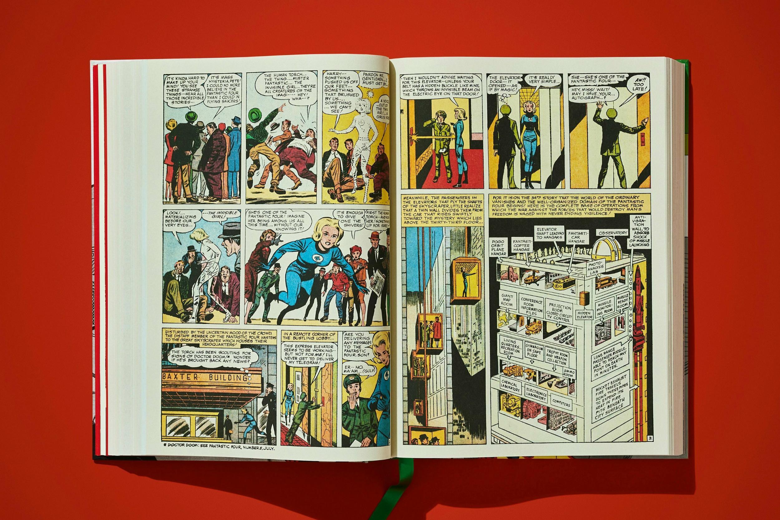 Beispielinhalt (Bild) Marvel Comics Library. Fantastic Four. Vol. 1. 1961-1963