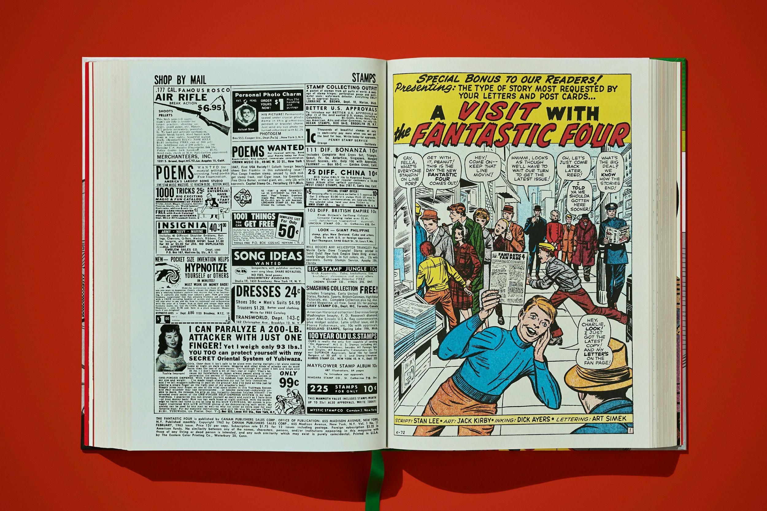 Beispielinhalt (Bild) Marvel Comics Library. Fantastic Four. Vol. 1. 1961-1963