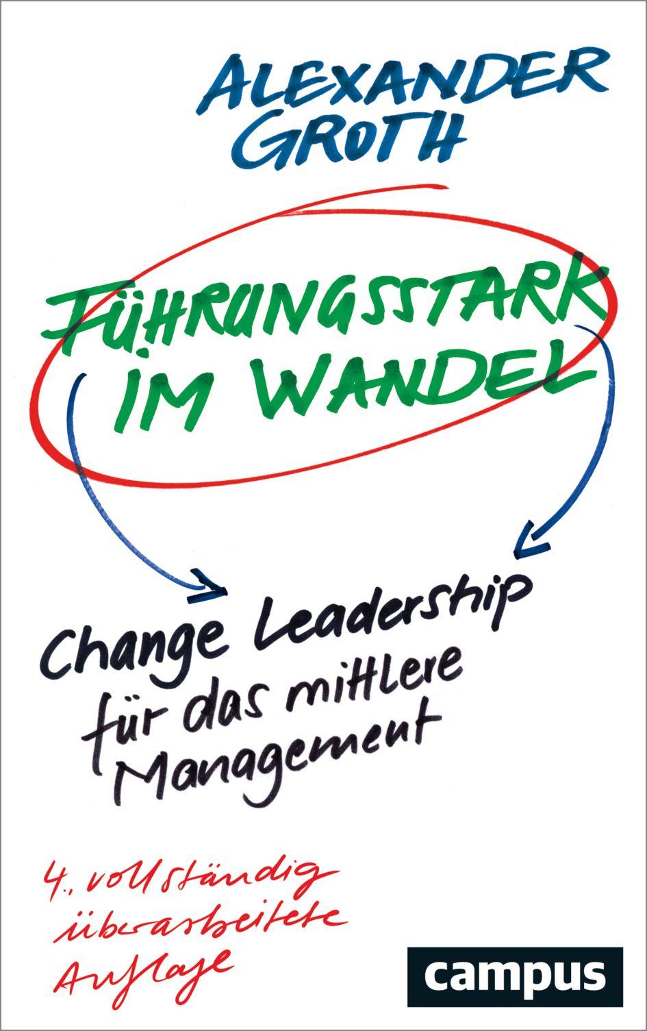 Vorderes Coverbild Führungsstark im Wandel