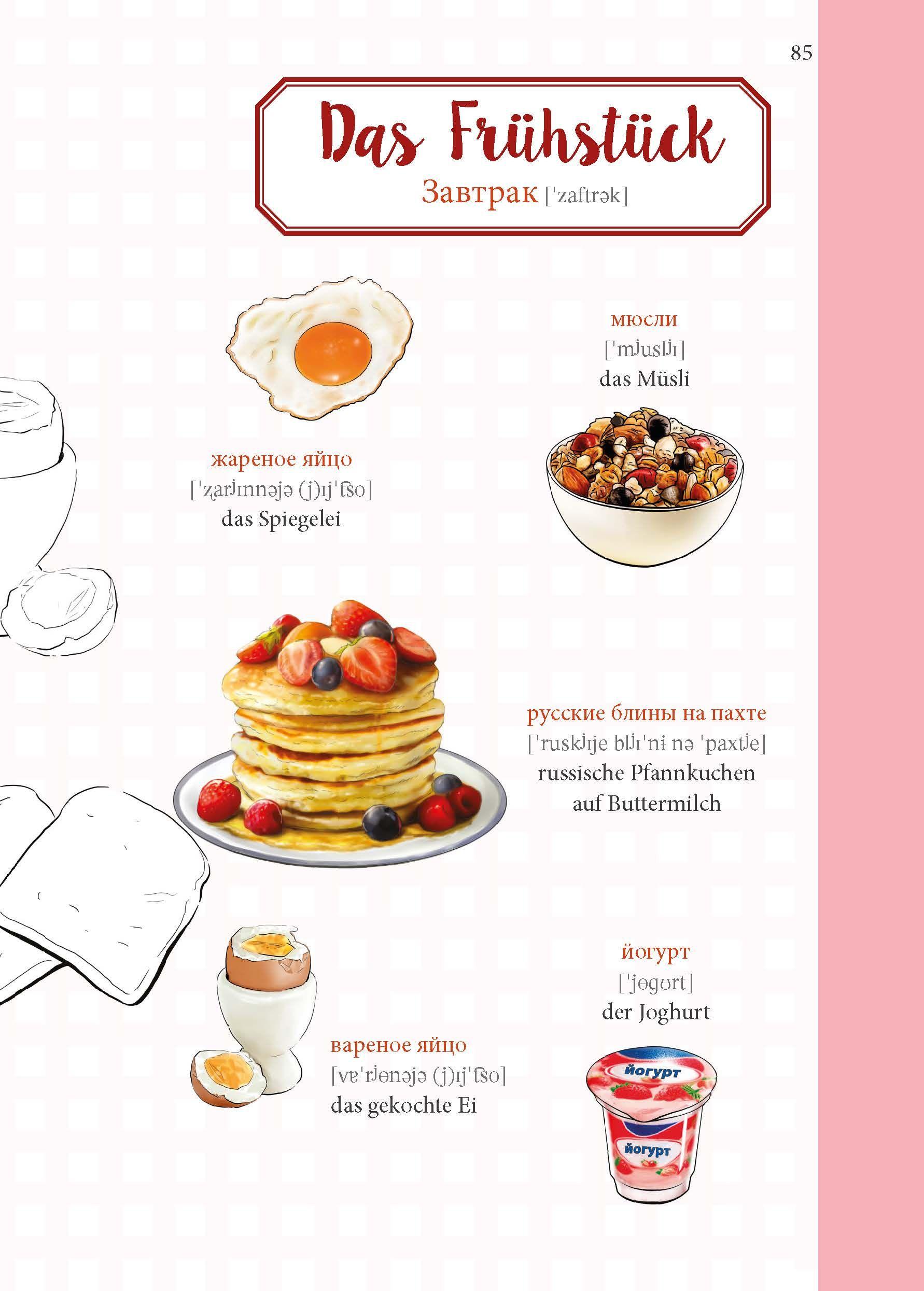 Beispielinhalt (Bild) PONS Russisch Im Handumdrehen