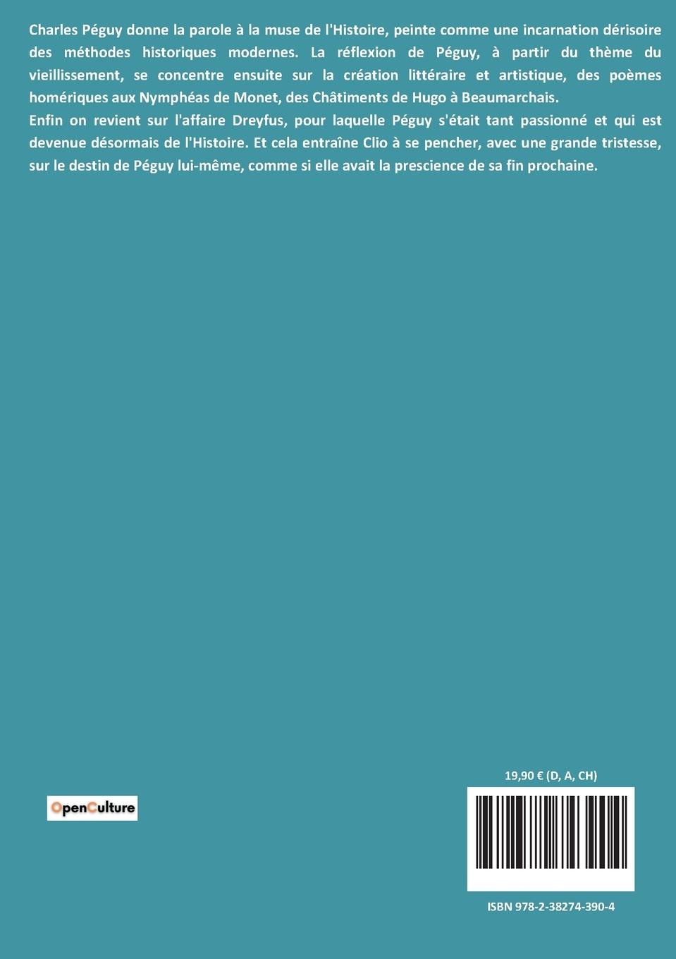 Rückseitencover Clio: Dialogue de l'Histoire et de l'âme païenne