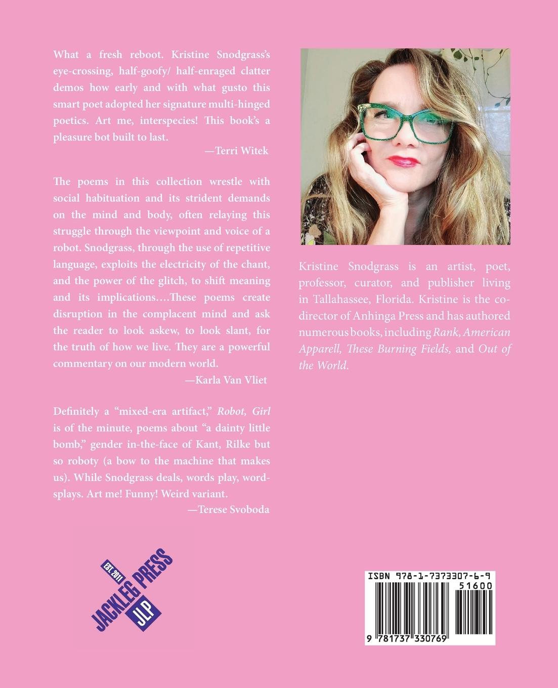 Rückseitencover Robot, Girl