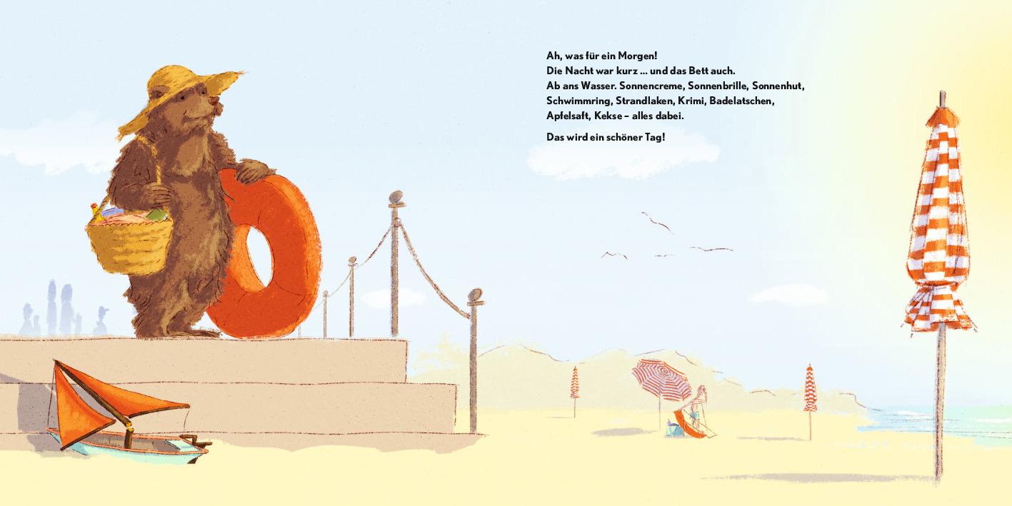 Beispielinhalt (Bild) Oskar Urlaubär