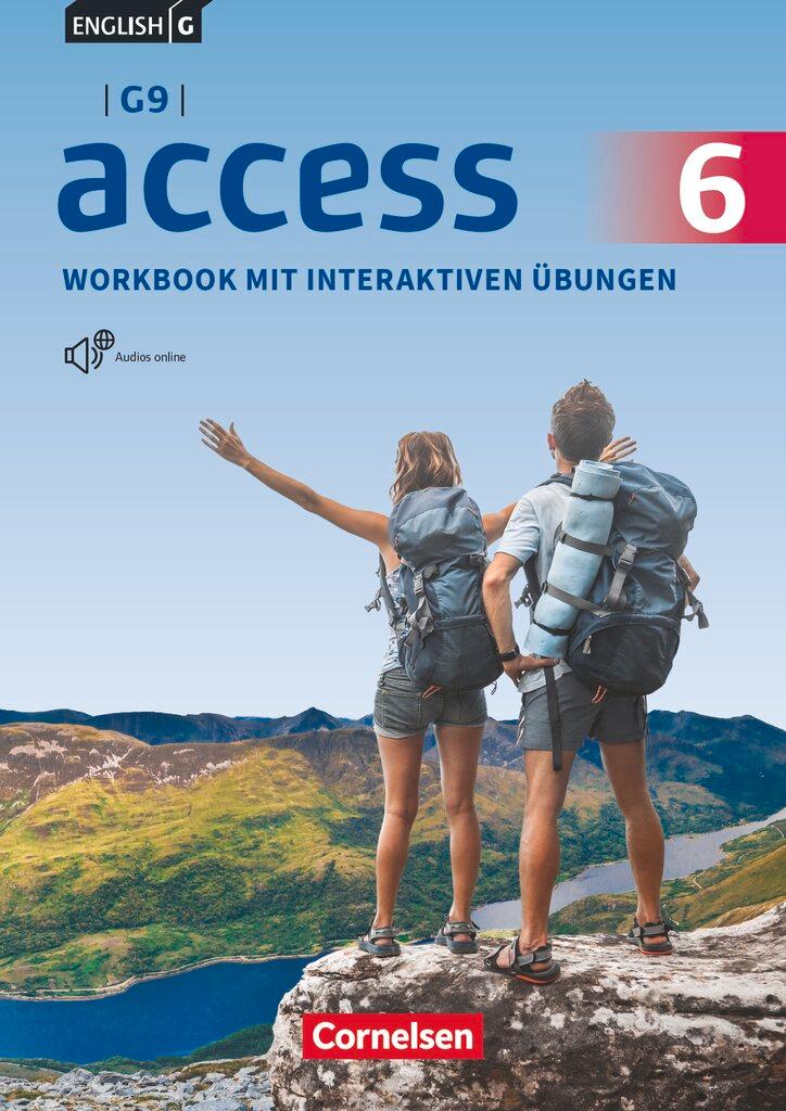 Vorderes Coverbild English G Access G9 Band 6: 10. Schuljahr - Workbook mit interaktiven Übungen online