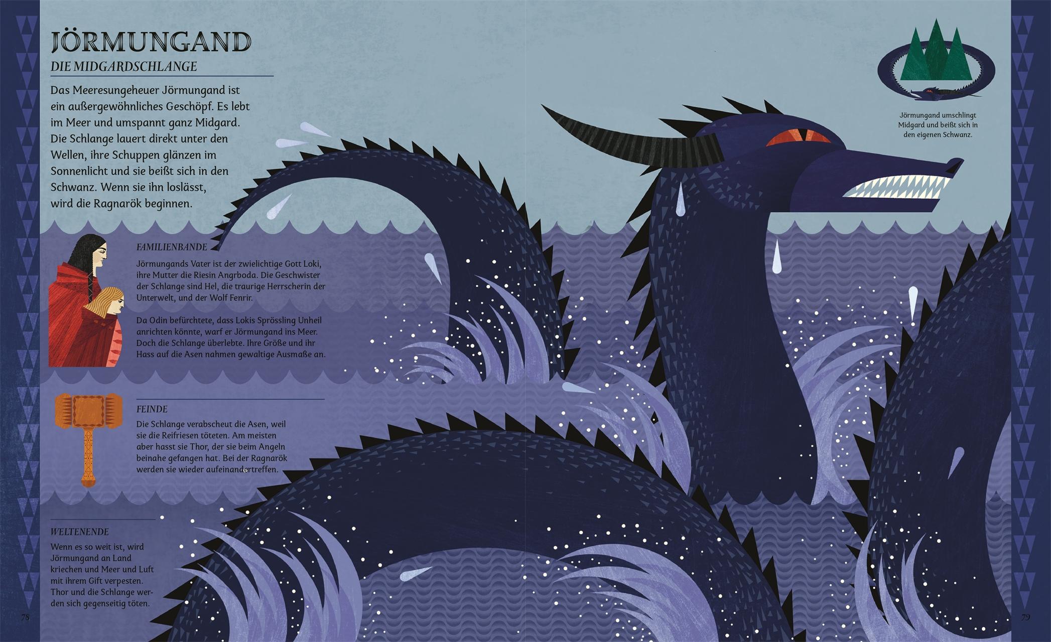 Beispielinhalt (Bild) Nordische Mythen