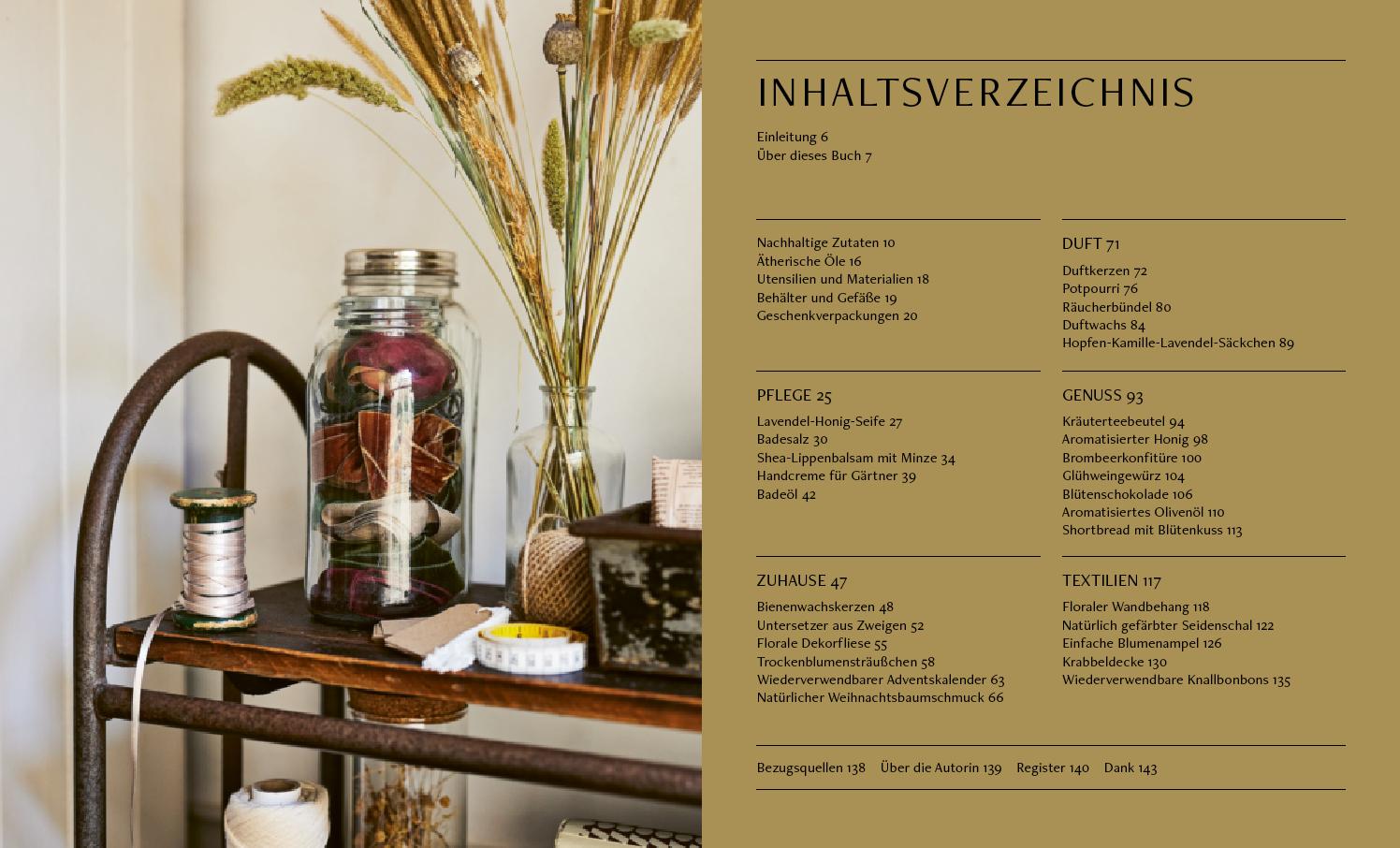 Beispielinhalt (Bild) Natürlich nachhaltige Geschenke