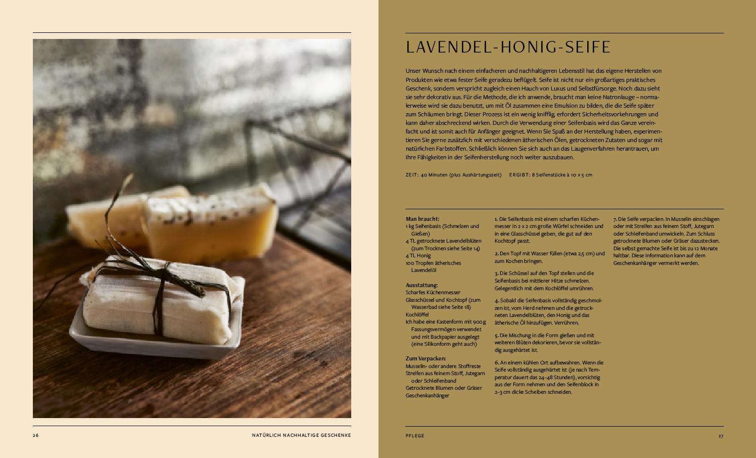 Beispielinhalt (Bild) Natürlich nachhaltige Geschenke