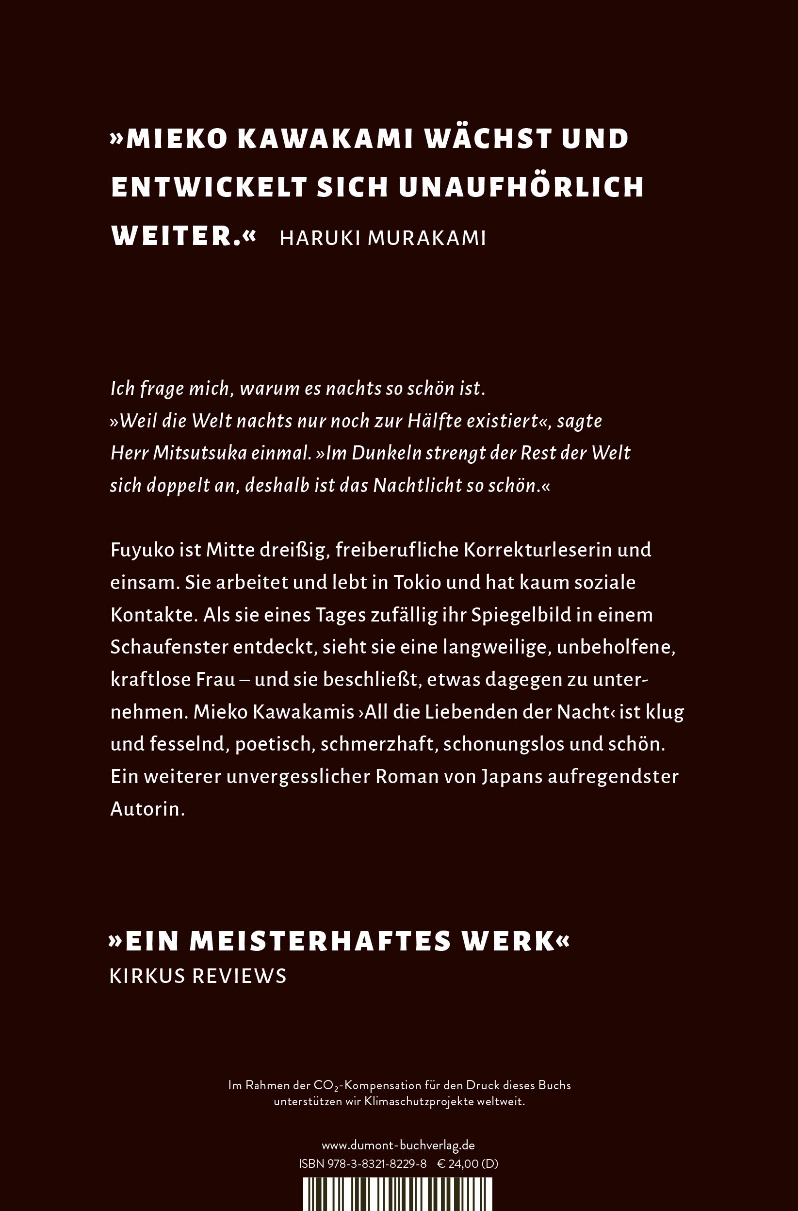 Rückseitencover All die Liebenden der Nacht