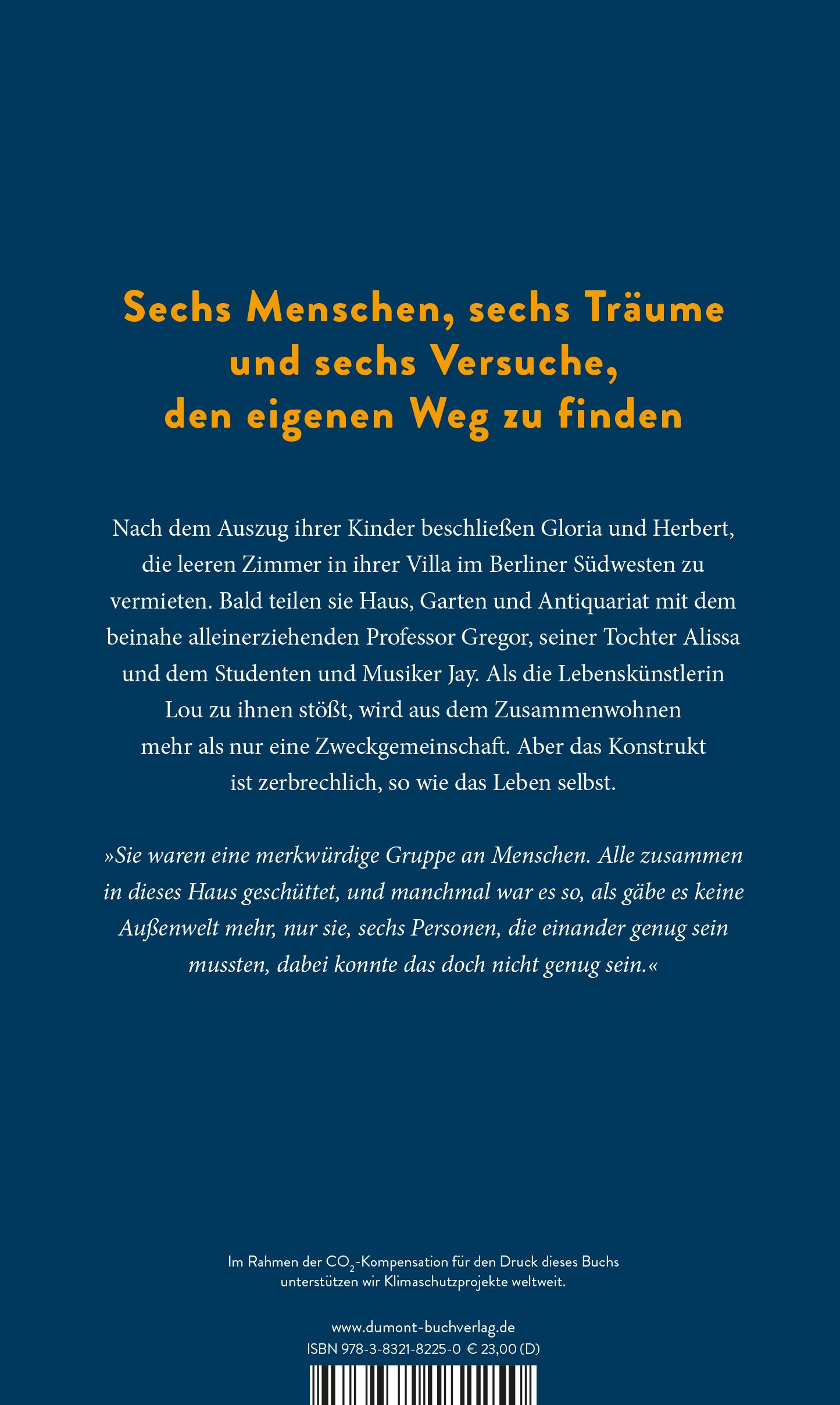 Rückseitencover Unsere Stimmen bei Nacht