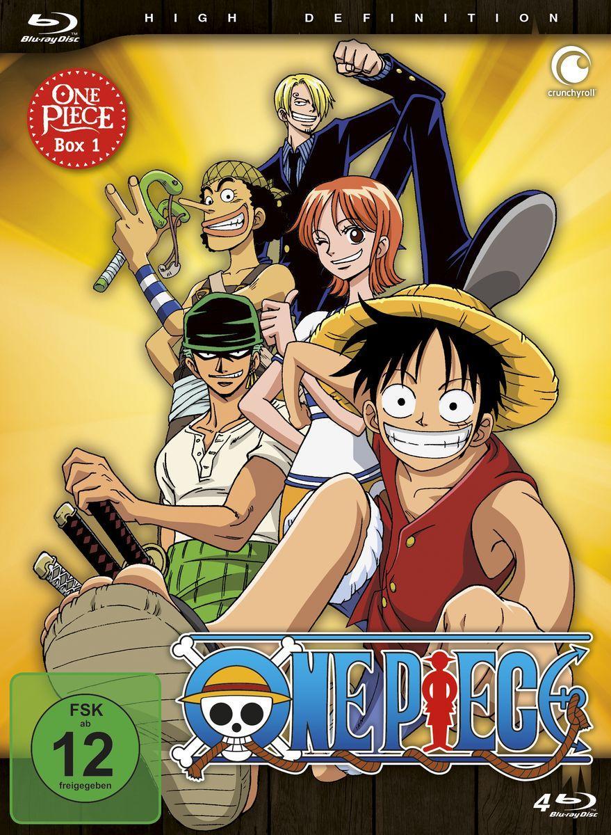 Vorderes Coverbild One Piece - TV-Serie - Box 1 (Episoden 1-30) [4 Blu-rays]