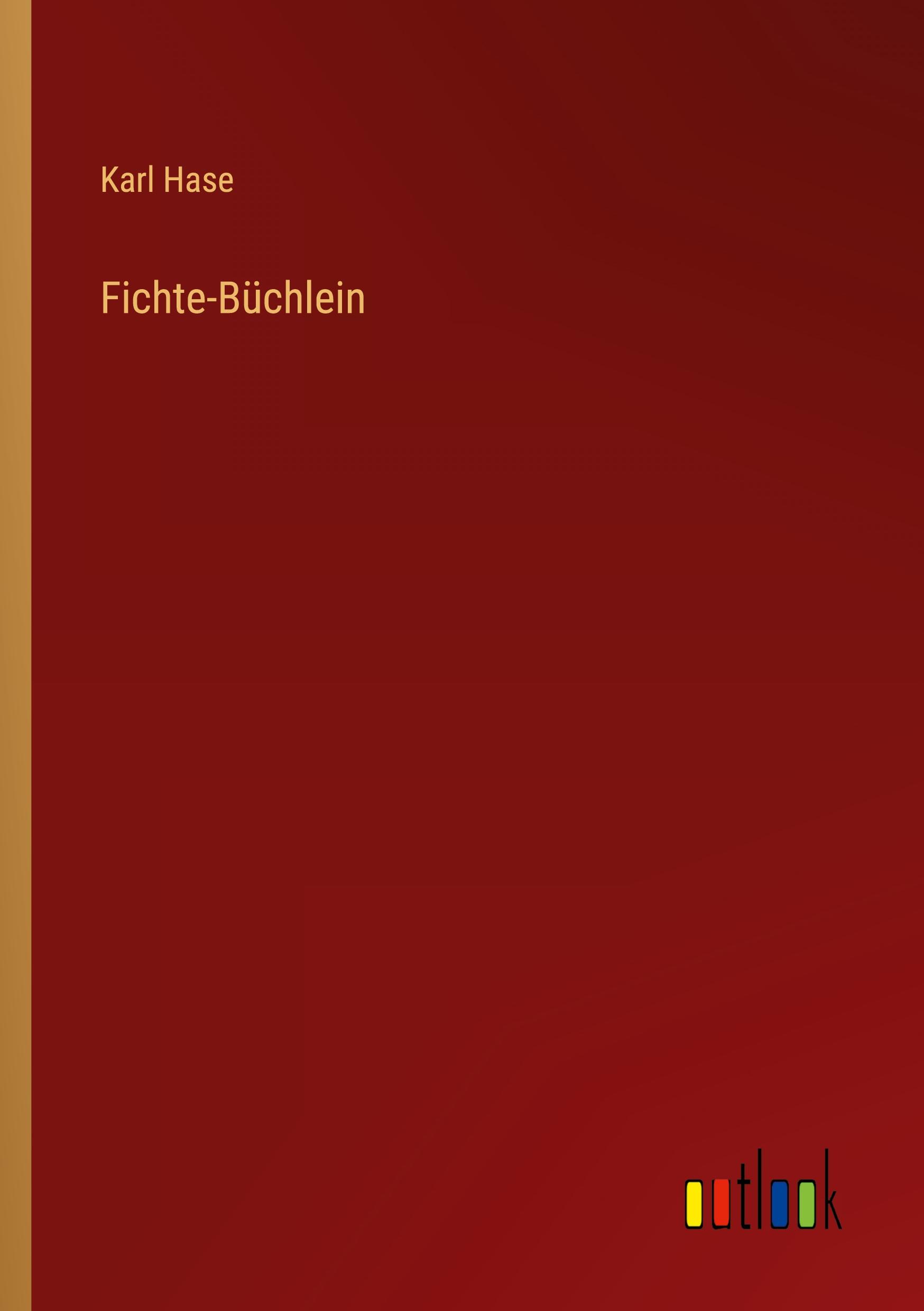 Vorderes Coverbild Fichte-Büchlein