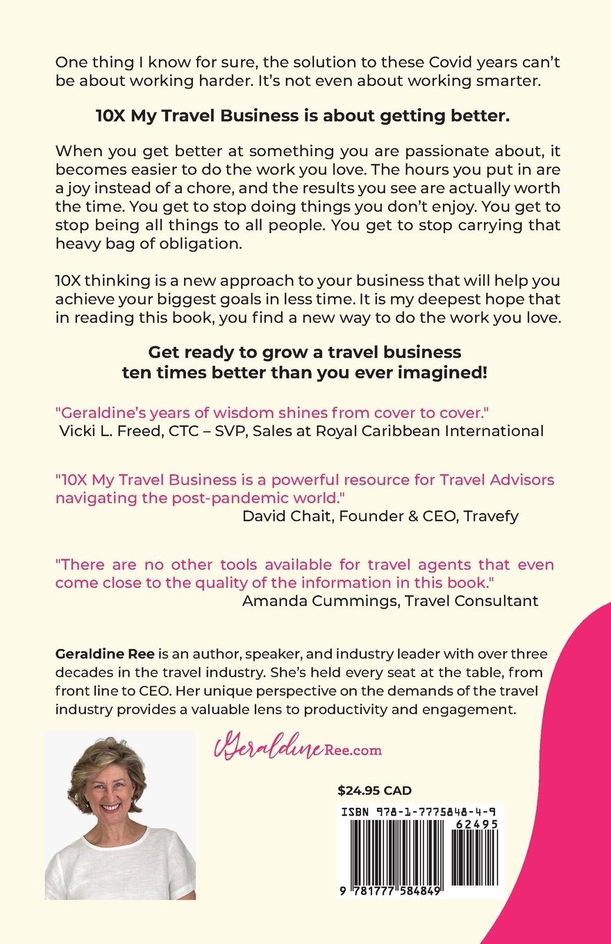 Rückseitencover 10X My Travel Business