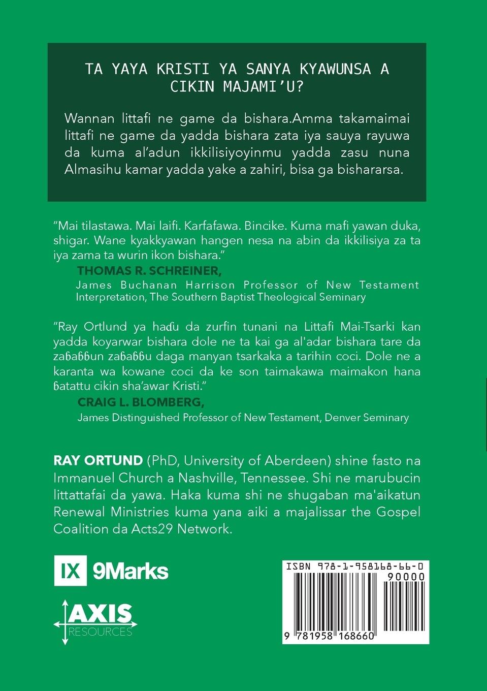 Rückseitencover The Gospel / Bishara (Hausa)