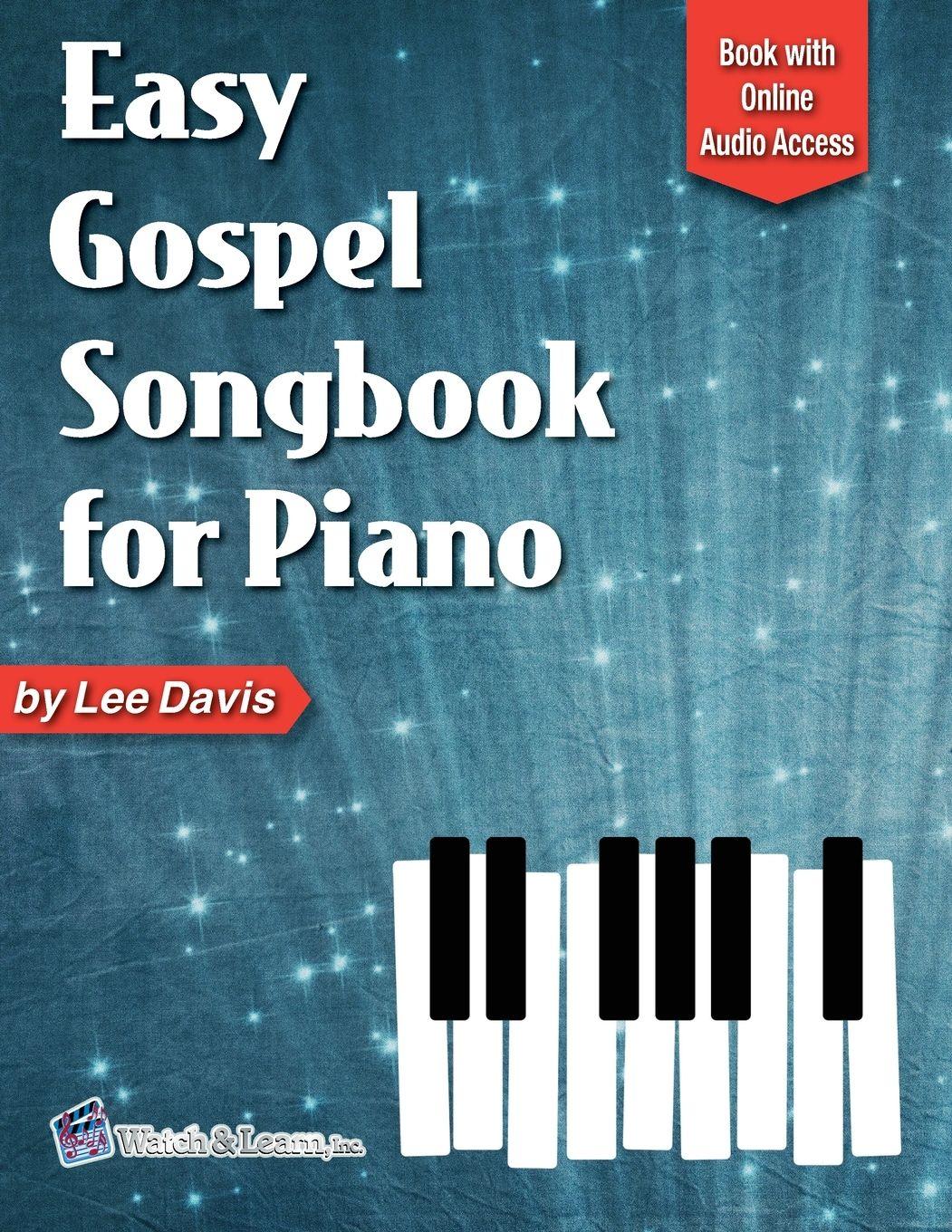 Vorderes Coverbild Easy Gospel Songbook for Piano Book with Online Audio Access