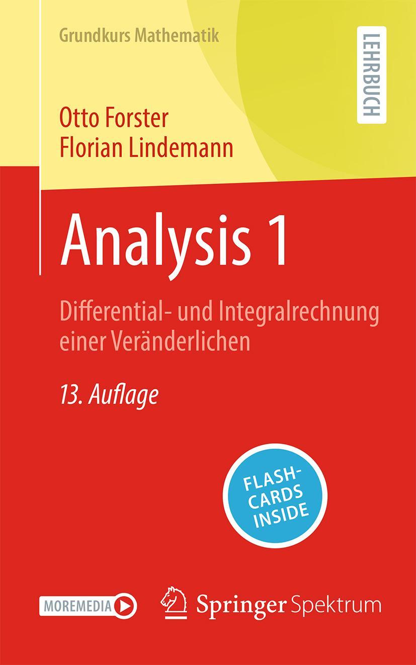 Vorderes Coverbild Analysis 1