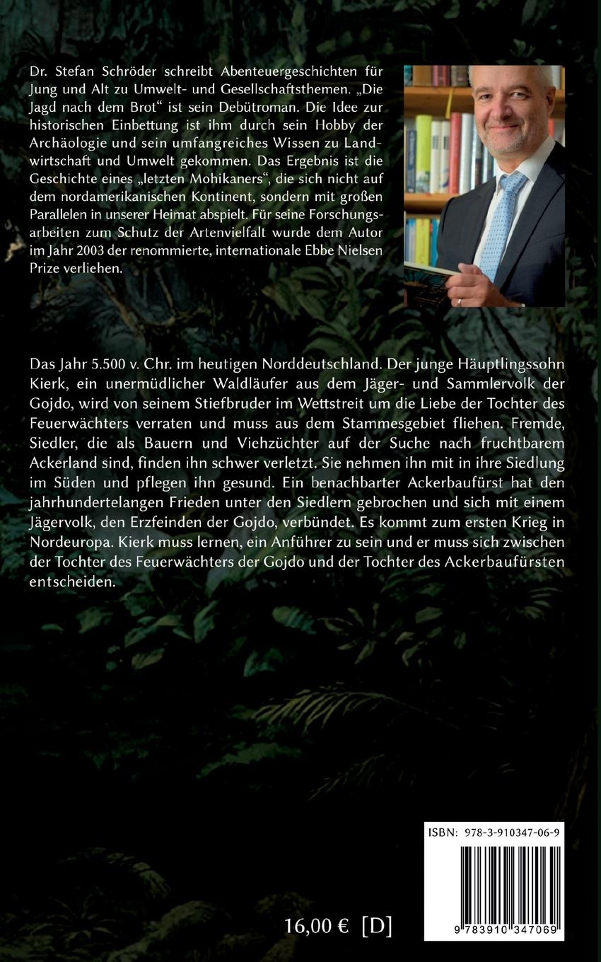 Rückseitencover Die Jagd nach dem Brot