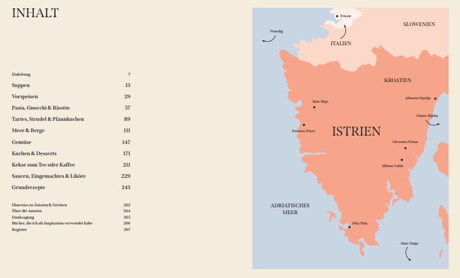 Beispielinhalt (Bild) Istrien - Deutscher Kochbuchpreis 2023 Silber
