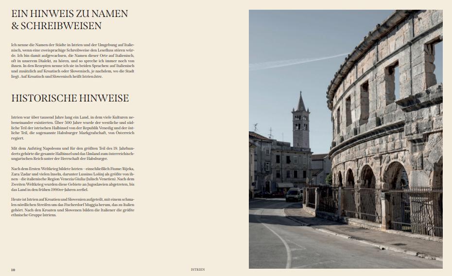 Beispielinhalt (Bild) Istrien - Deutscher Kochbuchpreis 2023 Silber