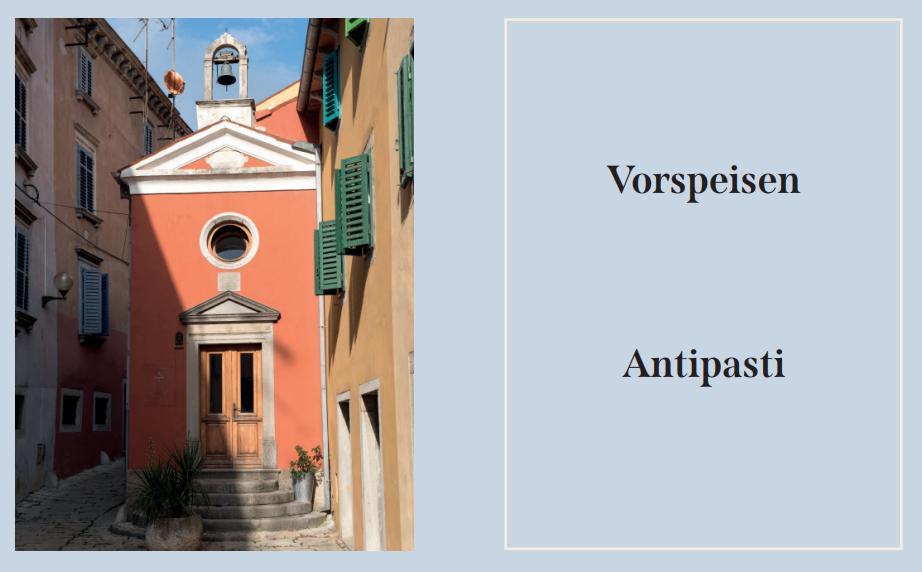 Beispielinhalt (Bild) Istrien - Deutscher Kochbuchpreis 2023 Silber