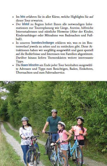 Beispielinhalt (Bild) Familien-Radtouren in Franken