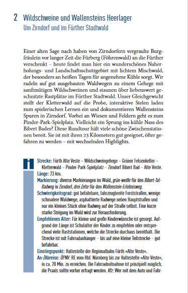 Beispielinhalt (Bild) Familien-Radtouren in Franken