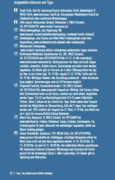 Beispielinhalt (Bild) Familien-Radtouren in Franken