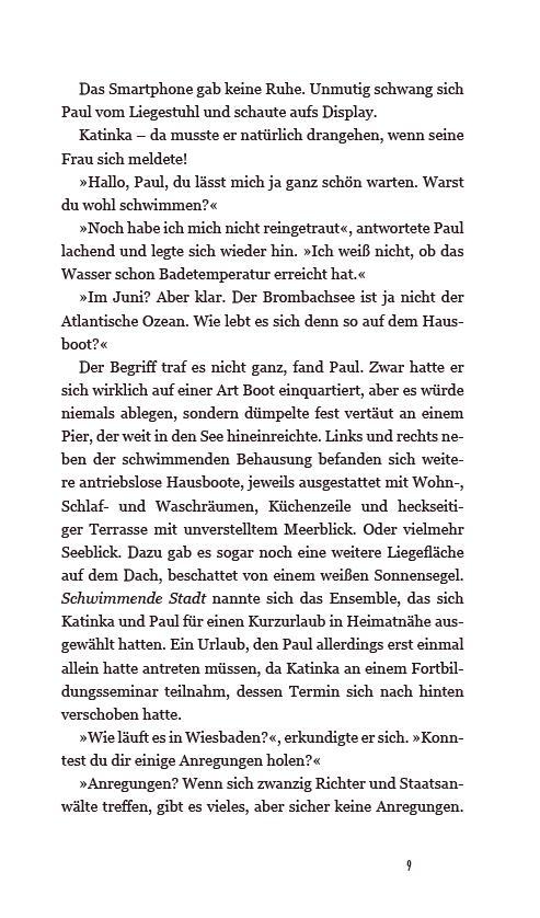 Beispielinhalt (Bild) Das Ungeheuer vom Brombachsee