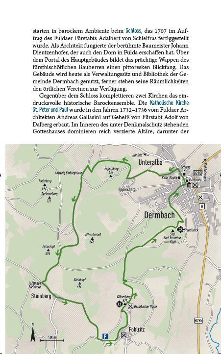 Beispielinhalt (Bild) Ausflugsverführer Rhön