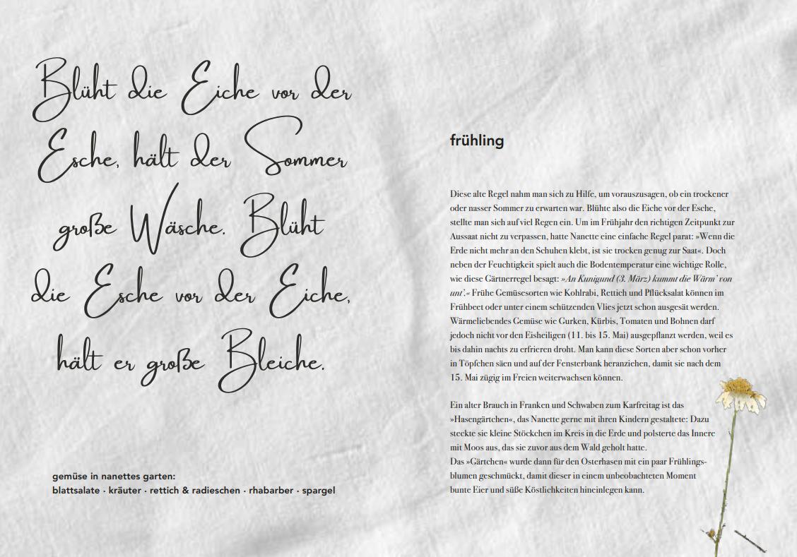 Beispielinhalt (Bild) Nanettes Gartenküche - ausgezeichnet mit dem GAD Silber 2023 - Deutscher Kochbuchpreis 2023 Gold und Bronze