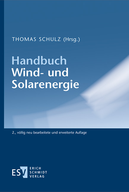 Vorderes Coverbild Handbuch Wind- und Solarprojekte